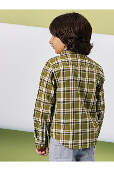 Stylo Bug By Styli Checked Long Sleeve Shirt