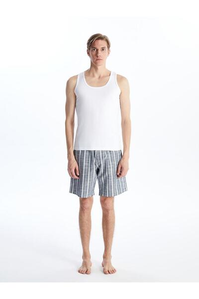 LC Waikiki U Neck Combed Cotton Men's Undershirt (S4)