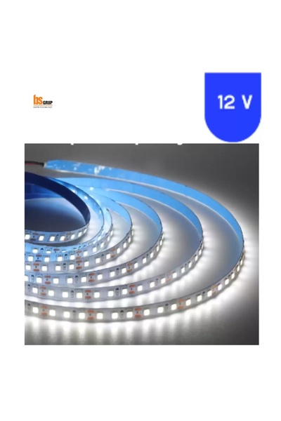 Bs Light 10 Metre Yapışkanlı Iç Mekan Rulo Beyaz Işıklı Şerit Led TRAFO Hariç