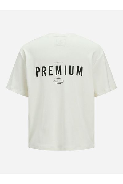 Jack & Jones تي شيرت بطبعة شعار ورقبة دائرية