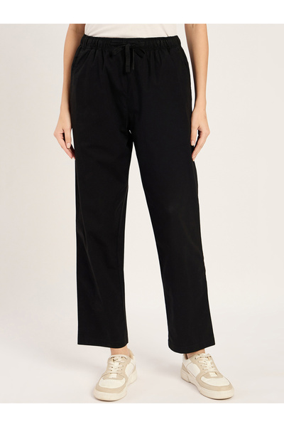 Femmella By Styli Mid Rise Straight Fit Pants