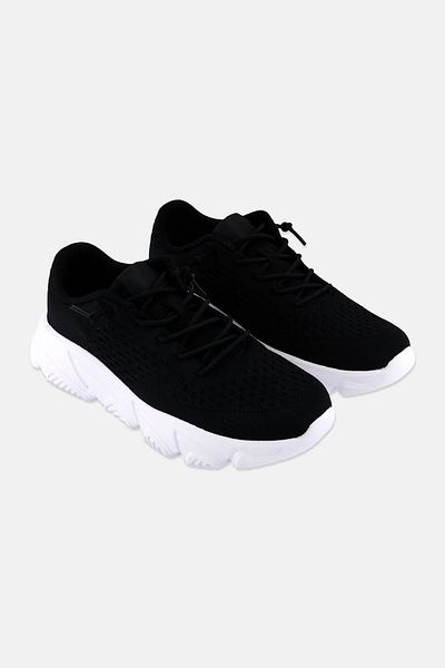 RBX Men Lace Up Training Shoes, Black