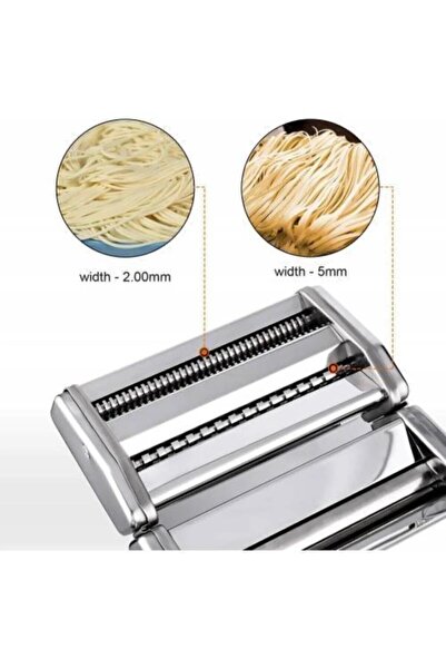 masis home 180'lik Büyük Boy Erişte, Spagetti ve Hamur Açma Makinesi