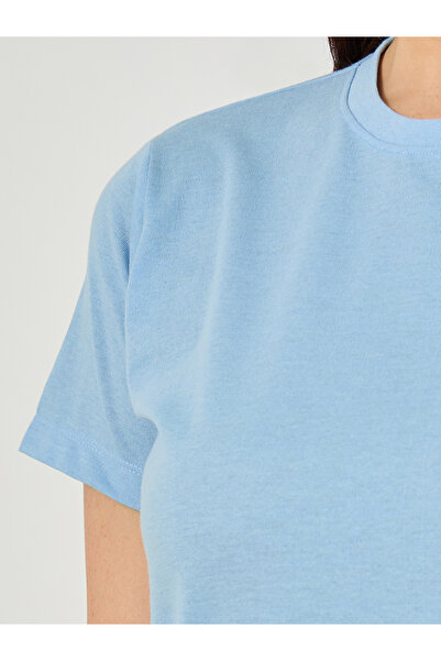 Styli Solid Round Neck T-Shirt and Pyjama Set