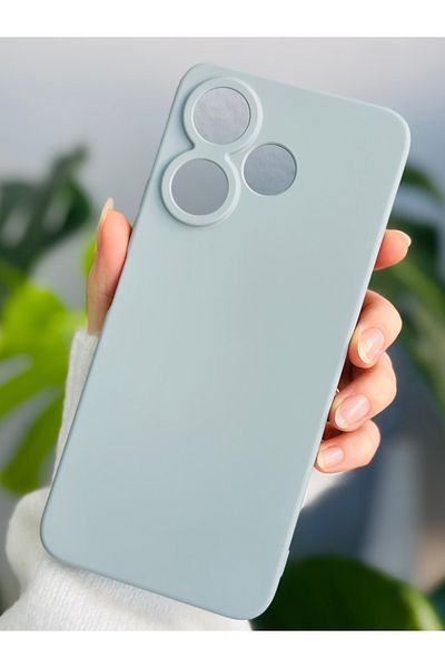 Go Aksesuar حافظة سيليكون مرنة متوافقة مع هاتف Redmi 13