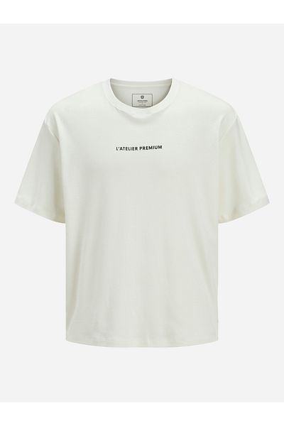 Jack & Jones تي شيرت بطبعة شعار ورقبة دائرية