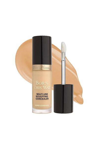 Too Faced خافي العيوب Born This Way Super Coverage - خافي عيوب متعدد الاستخدامات - بيج ذهبي