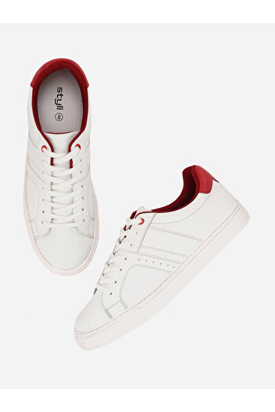 Styli Low Top Court Lace Up Shoes