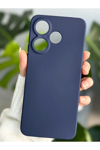 Go Aksesuar حافظة سيليكون مرنة متوافقة مع هاتف Redmi 13