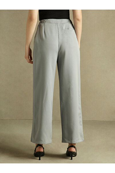 Dennis Lingo By Styli Mid Rise Straight Fit Trousers