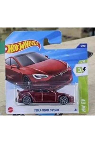 HOT WHEELS Tesla Model S Plaid 1/10 9/250 Model Araba