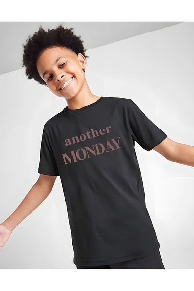 uyguntarz Children's Another Monday Printed Cotton Tshirt