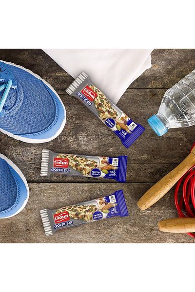 Tadım Sporty Bar & Peanut Bar Mixed Pack (20 Pieces) |   High Protein & Natural Flavor
