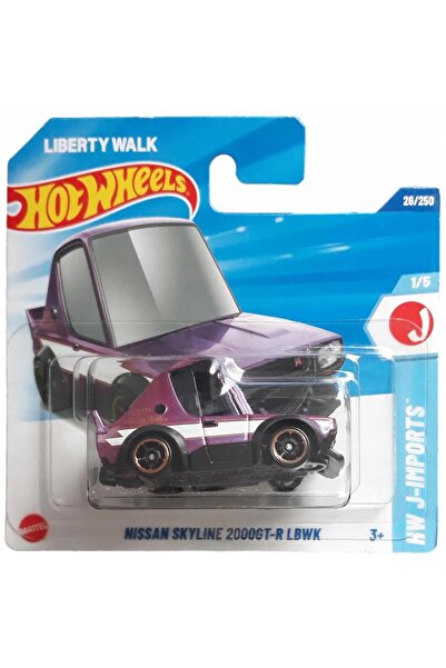 HOT WHEELS سيارة نيسان سكاي لاين 2000 GT-R LBWK 1/5 26/250 موديل