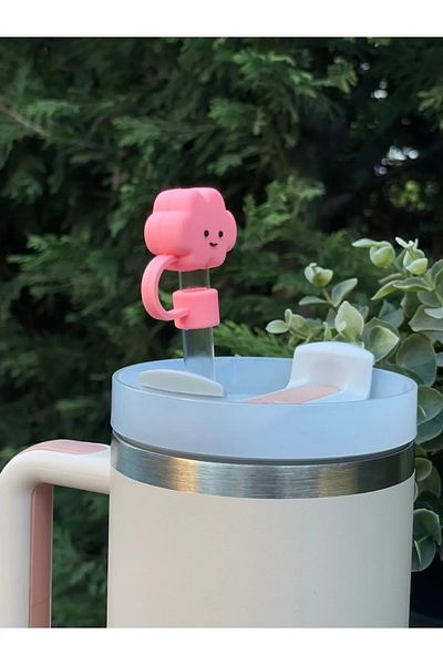 Yenigeldi 1 Piece Pink Cloudy (10mm) Pipette Stopper/ Pipette Stopper
