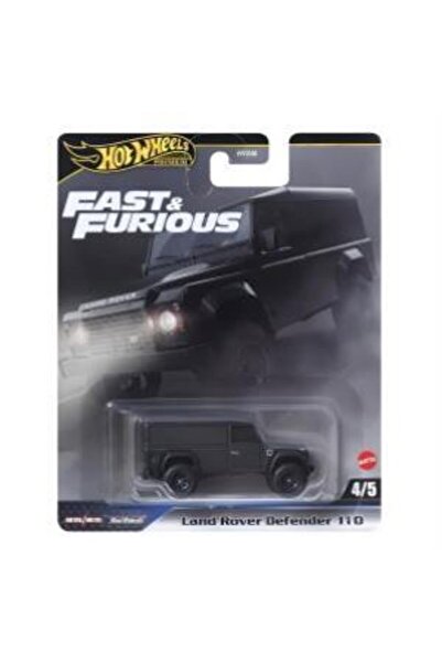 HOT WHEELS Fast and Furious Land Rover Defender 110 4/5 Model Araba