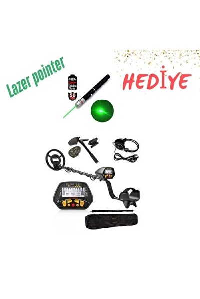 Nano MD 3028 Pro, Set Dijital Define Altın Metal Dedektörü - Lazer Pointer He...