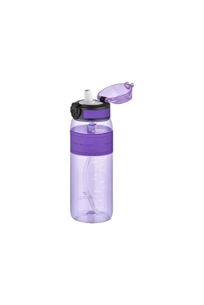 Uzspace PİPETLİ MATARA TRITAN 4106 600 ML MOR