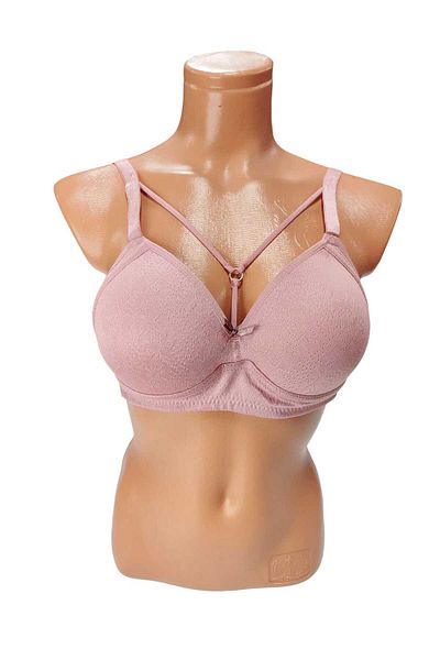 wear treasure Wireless Sponge C Cup Bra with String Accessories