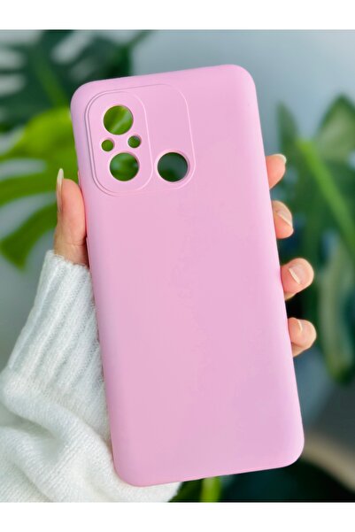 Go Aksesuar Redmi 12C Uyumlu İçi Kadife Lansman Esnek Silikon Kılıf