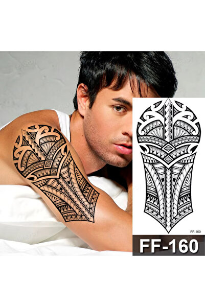 Tattoo Geçici Maori Model Dövme Tattoo