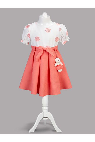 Güvenir bebe ROCHIE FATA CU JUMĂTATE DE MÂNECĂ CU URȘ