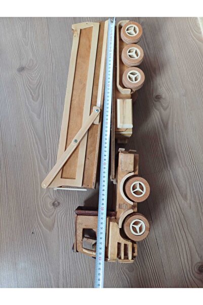 Erdem neon led El yapımı ahsap Mercedens tır ve çekicisi