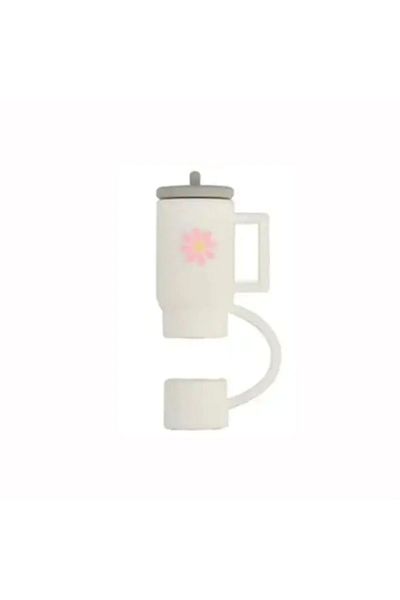 Yenigeldi 1 Piece White Thermos (10mm) Pipette Stopper/ Pipette Stopper