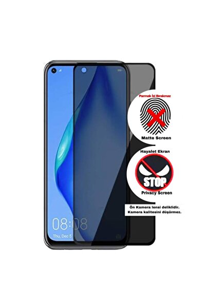 aheaks OPPO A55 Uyumlu Mat Hayalet Ekran Gizli Tam Kaplayan Kırılmaz Cam Sera...