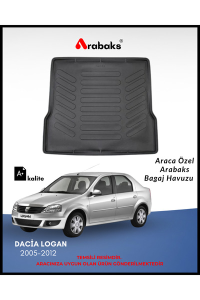 Arabaks Dacia Logan Sedan 2005-2012 Bagaj Havuzu (A+ Kalite)