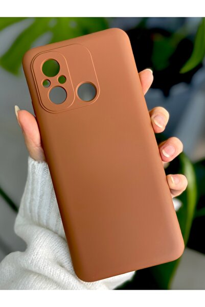 Go Aksesuar Redmi 12C Uyumlu İçi Kadife Lansman Esnek Silikon Kılıf