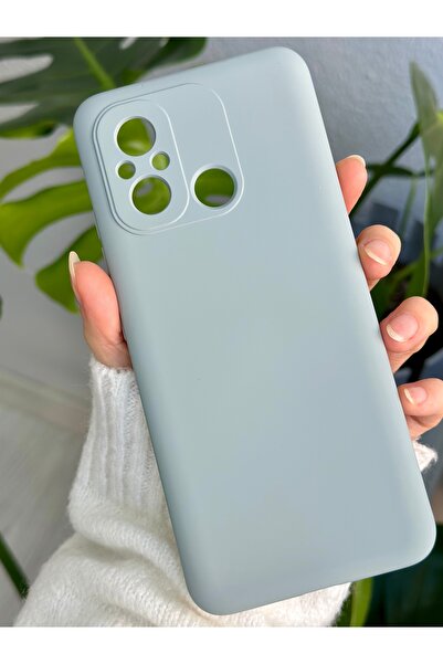 Go Aksesuar Redmi 12C Uyumlu İçi Kadife Lansman Esnek Silikon Kılıf