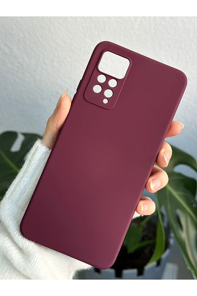 Go Aksesuar حافظة سيليكون مرنة متوافقة مع Redmi Note 11 Pro 4g وNote 12 Pro 4g