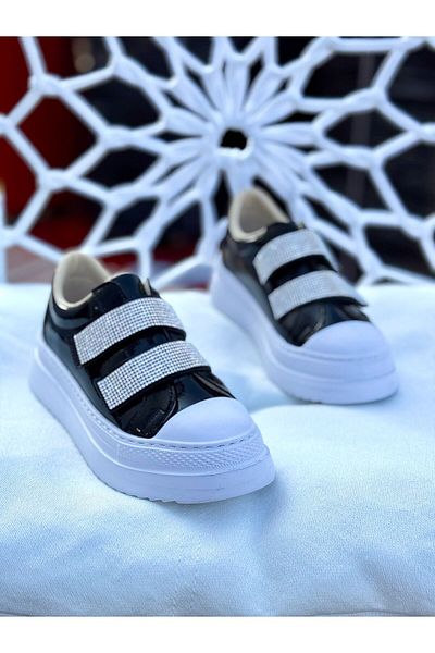 Görkem bebe ayakkabı ve tekstil Girl's Anatomic Thick Sole Velcro Sneaker Sport Walking Shoes