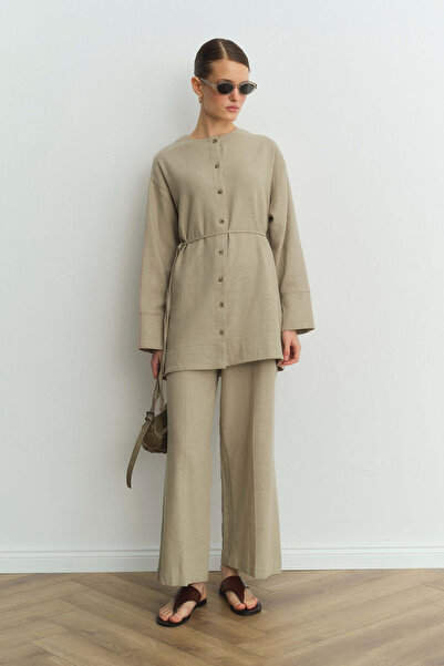 Hooopstore Παντελόνι Visolin Iron Watch Beige