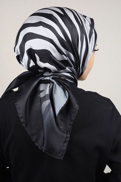 PİRAMİT Φουλάρι από ρεγιόν με σχέδιο Pyramid Luxer - Pattern-37 - Color-10