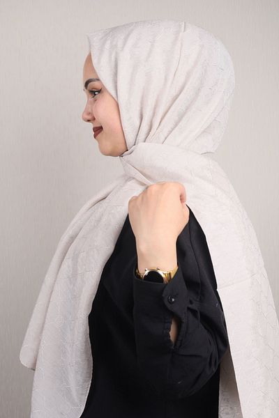 PİRAMİT Pyramid Monogram Floss Shawl - Pattern-02 - Color-11