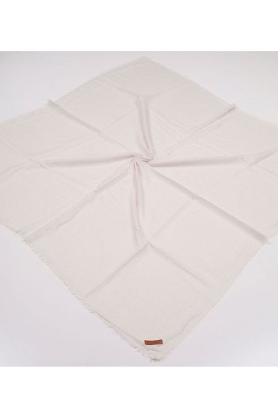 Bonjela Eșarfă din bumbac jacquard de culoare uni - Model-07 - Culoare-32