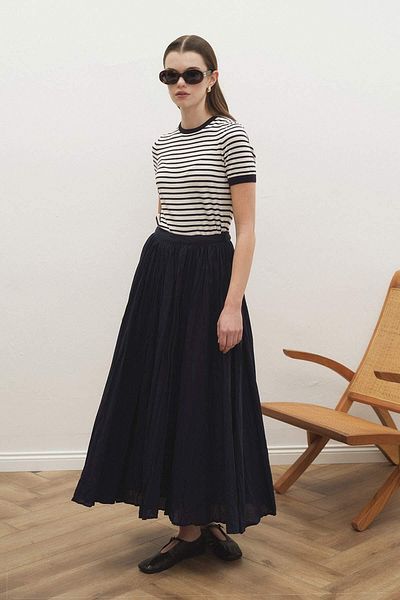 Hooopstore Φούστα Boho Crash Navy Blue