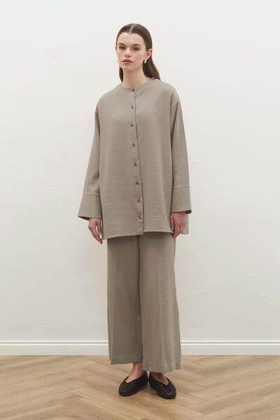 Hooopstore Παντελόνι Visolin Iron Watched Mink