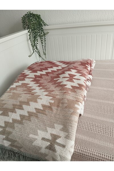 MERİLORA Aksu Pamuklu 150 x 200 cm Tv Battaniyesi