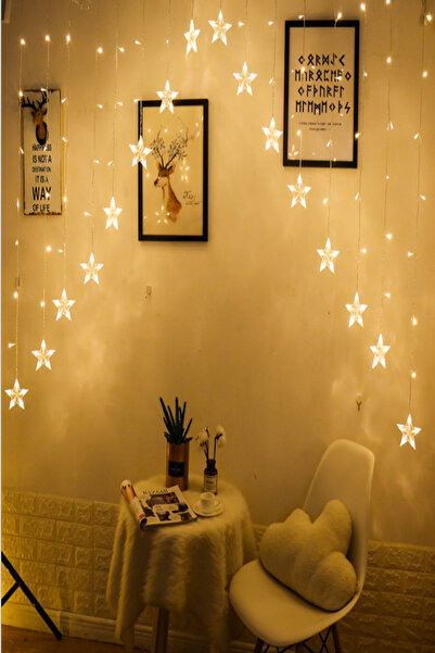 hayret sepeti Göz Alıcı Işıklandırma: Yıldız Perde LED ile Büyülü Bir Ambiyans