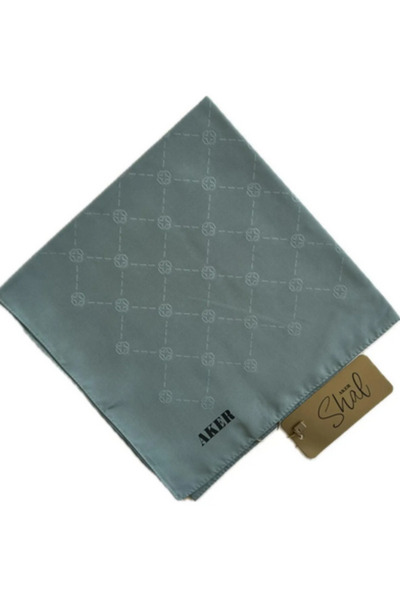 Aker Monogram Eşarp - Su Yeşili 953