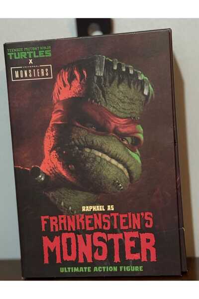 escoines koleksiyon Universal Monsters x TMNT: شخصيات رافائيل وفرانكنشتاين ال...