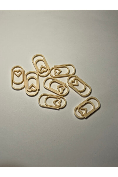 Nekt Design Krem Renkli Kalpli Ataş 50'lı Paket