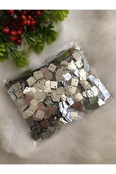 pulsan 50gr Kare Gümüş Yazma Oya Pulu