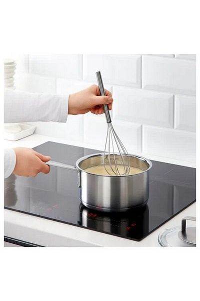 IKEA Idealisk 2 Piece Stainless Steel Beater Set