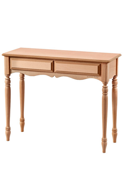 Mobilya Baba Narlıdere 100 Lük Tornalı Dresuar Cilasız Ham Ahşap