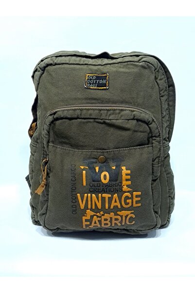 Old Cotton %93 Kanvas Pamuk Yumuşak Uzun Ömürlü Çok Yönlü Orta Boy Vintage Sa...