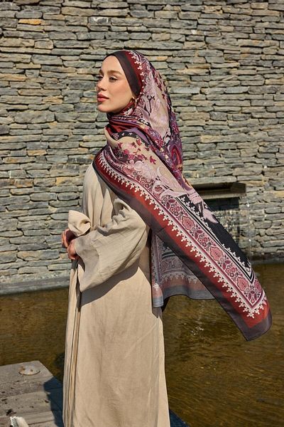 Modakaşmir Meknes Pattern Lina Shawl